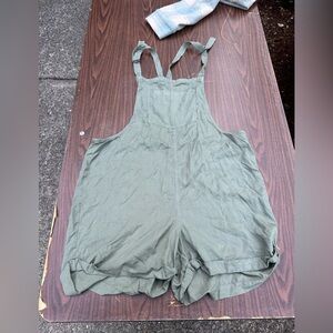 Overall Shorts